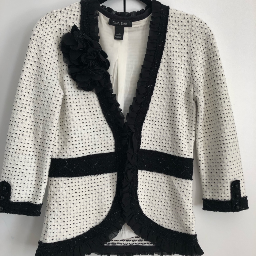 White House Black Market Sweater Blazer